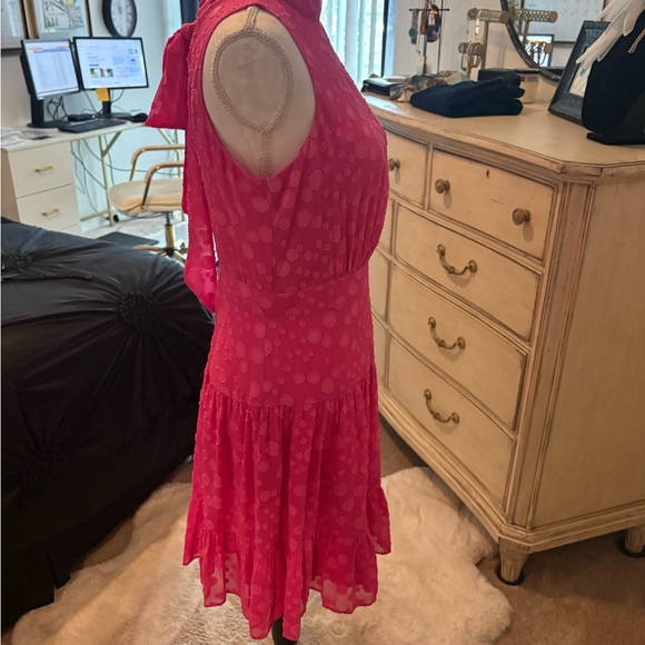 Eliza J Vibrant Pink Mini Dress - Picture 3 of 8